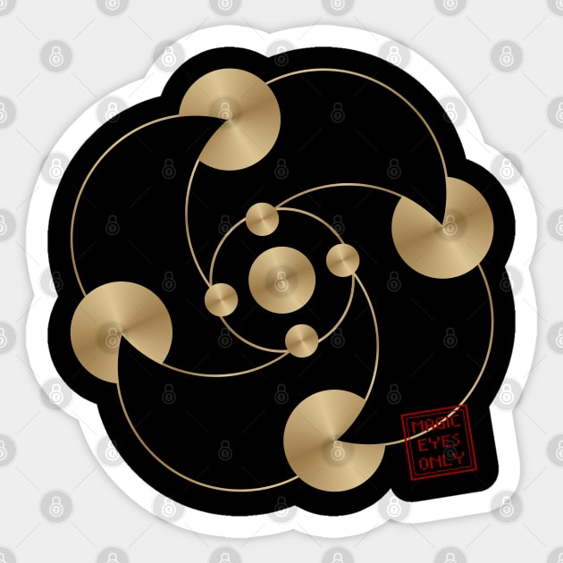 Crop circle 117 Sticker by MagicEyeOnly